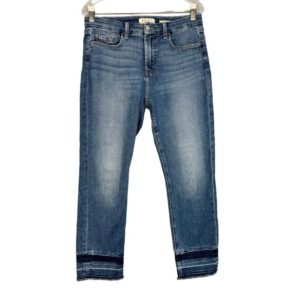 Jen7 by 7 For All Mankind Ankle Straight Jeans - Picture 1 of 7